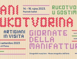 Dani rukotvorina - rukotvorci u gostima 14. - 16. rujna 2023.